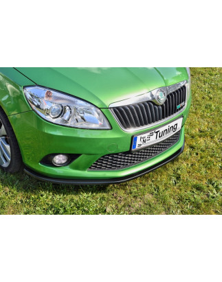 Spoiler paraurti anteriore in abs  Skoda Fabia RS II (Cod. IN-INE-10400031RS-ABS-G)