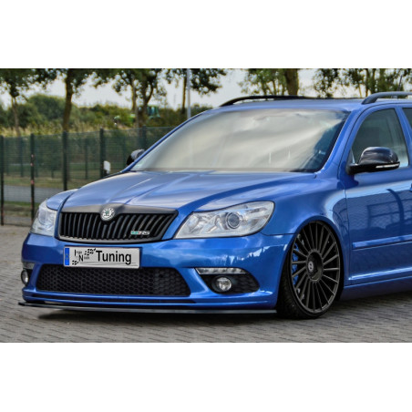 Spoiler paraurti anteriore in abs  Skoda Octavia RS 1Z (Cod. IN-INE-10410031BRS-ABS-C)