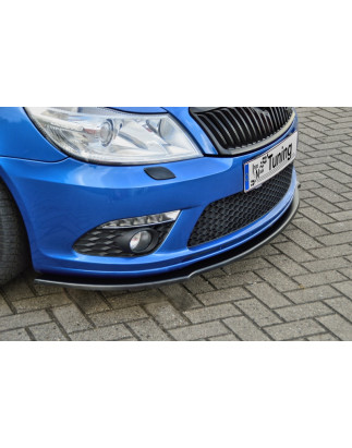 Spoiler paraurti anteriore in abs  Skoda Octavia RS 1Z (Cod. IN-INE-10410031BRS-ABS-C)