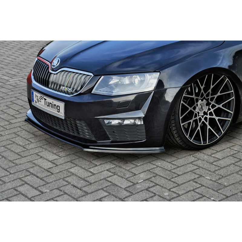 Spoiler paraurti anteriore in abs  Skoda Octavia RS 5E (Cod. IN-INE-10410031CRS-ABS)