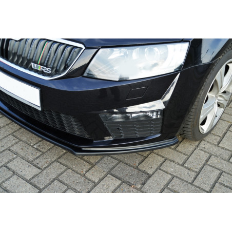 Spoiler paraurti anteriore in abs  Skoda Octavia RS 5E (Cod. IN-INE-10410031CRS-ABS)