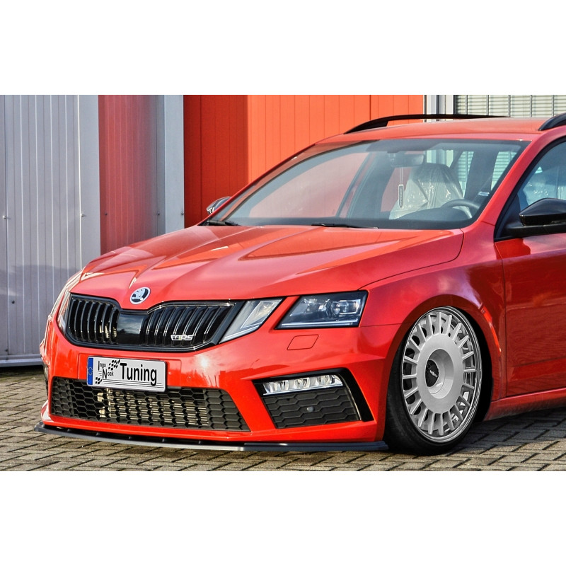 Spoiler paraurti anteriore in abs  Skoda Octavia RS 5E (Cod. IN-INE-10410031DRS-ABS)