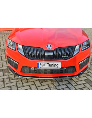 Spoiler paraurti anteriore in abs  Skoda Octavia RS 5E (Cod. IN-INE-10410031DRS-ABS-C)