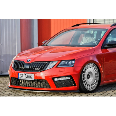 Spoiler paraurti anteriore in abs  Skoda Octavia RS 5E (Cod. IN-INE-10410031DRS-ABS-G)