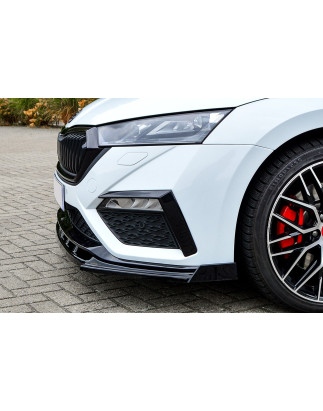 Cup Spoiler paraurti con flapss   Skoda Octavia RS NX berlina (Cod. IN-INE-10410031ERSW-ABS-2)