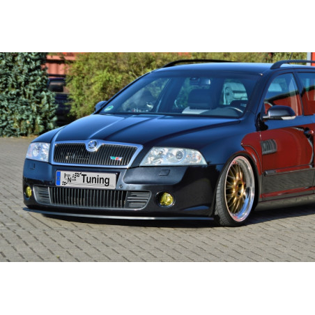 Spoiler paraurti anteriore in abs  Skoda Octavia RS 1Z (Cod. IN-INE-10410031RS-ABS-C)