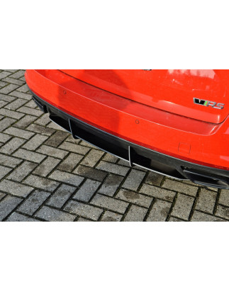 Sottoparaurti posteriore race look con flaps Skoda Octavia RS 5E (Cod. IN-INE-10410045DRSRT-ABS)