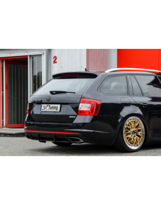 Sottoparaurti posteriore race look con flaps Skoda Octavia RS 5E (Cod. IN-INE-10410045DRSRT-ABS-2)