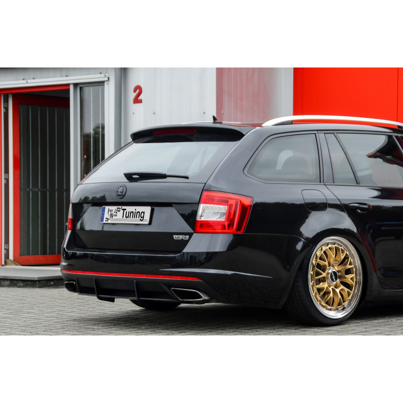 Sottoparaurti posteriore race look con flaps Skoda Octavia RS 5E (Cod. IN-INE-10410045DRSRT-ABS-2)