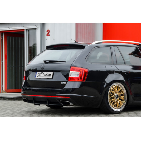 Sottoparaurti posteriore race look con flaps Skoda Octavia RS 5E (Cod. IN-INE-10410045DRSRT-ABS-2)