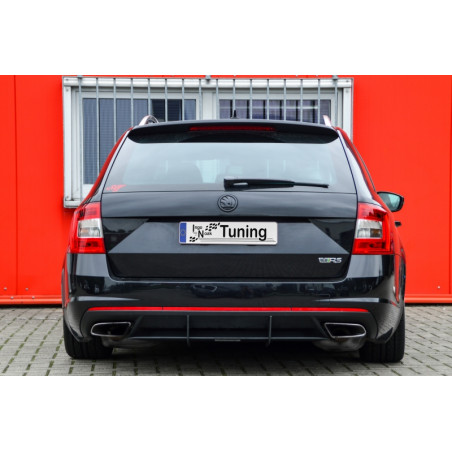 Sottoparaurti posteriore race look con flaps Skoda Octavia RS 5E (Cod. IN-INE-10410045DRSRT-ABS-2)