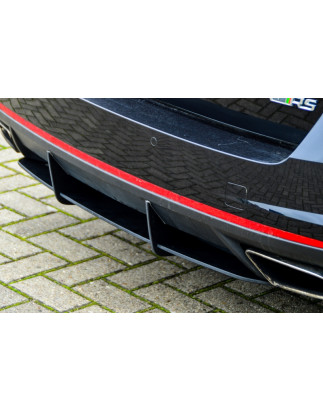 Sottoparaurti posteriore race look con flaps Skoda Octavia RS 5E (Cod. IN-INE-10410045DRSRT-ABS-2)