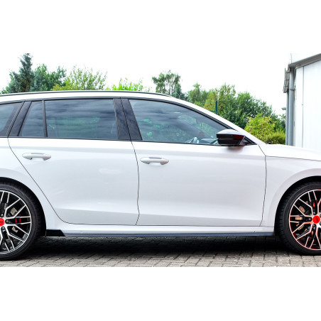 Set minigonne Cup con flaps posteriori Race look Skoda Octavia RS NX Combi (Cod. IN-INE-10410050ERSH