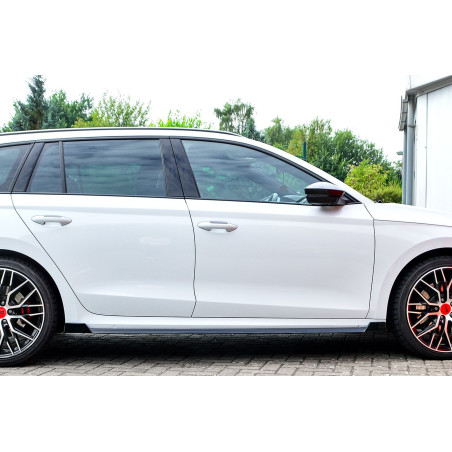 Set minigonne Cup con flaps anteriori e posteriori race look   Skoda Octavia RS NX Combi (Cod. IN-IN