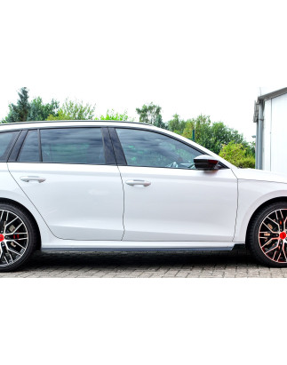 Set minigonne Cup con flaps anteriori race look   Skoda Octavia RS NX berlina (Cod. IN-INE-10410050E