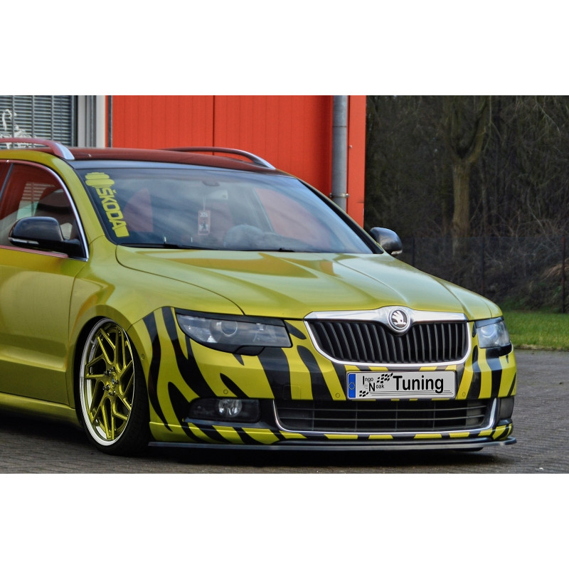 Spoiler paraurti anteriore in abs adatto solo per veicoli mit Styling paraurti Skoda Superb 2   3T  