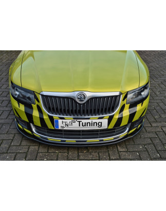 Spoiler paraurti anteriore in abs adatto solo per veicoli mit Styling paraurti Skoda Superb 2   3T  