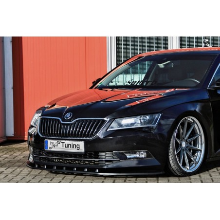 Spoiler paraurti anteriore in abs  Skoda Superb 3   3T/3V (Cod. IN-INE-10420031C-ABS-C)