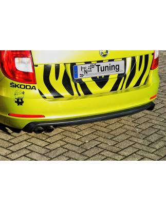 Diffusore posteriore  predisposto per PDC Skoda Superb 2   3T  (Cod. IN-INE-10420045-ABS-G-2)