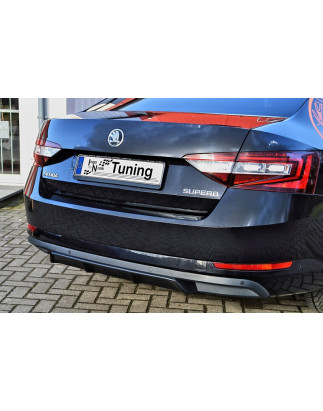 Diffusore posteriore solo per veicoli mit sichtbaren Endrohren Skoda Superb 3   3T/3V (Cod. IN-INE-1