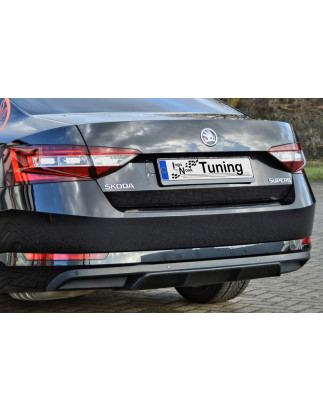 Diffusore posteriore solo per veicoli con sichtbaren Endrohren Skoda Superb 3   3T/3V (Cod. IN-INE-1