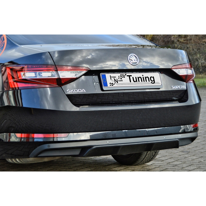 Diffusore posteriore solo per veicoli con sichtbaren Endrohren Skoda Superb 3   3T/3V (Cod. IN-INE-1