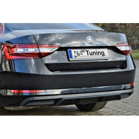 Diffusore posteriore solo per veicoli con sichtbaren Endrohren Skoda Superb 3   3T/3V (Cod. IN-INE-1