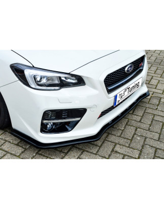 Spoiler paraurti anteriore in abs  Subaru Impreza WRX STI (V1 + VAF) (Cod. IN-INE-10450031D-ABS-G)