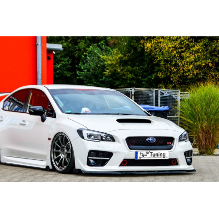 Spoiler paraurti anteriore in abs con flaps laterali Subaru Impreza WRX STI (V1 + VAF) (Cod. IN-INE-