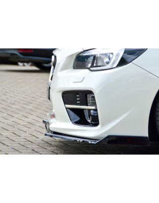 Spoiler paraurti anteriore in abs con flaps laterali Subaru Impreza WRX STI (V1 + VAF) (Cod. IN-INE-