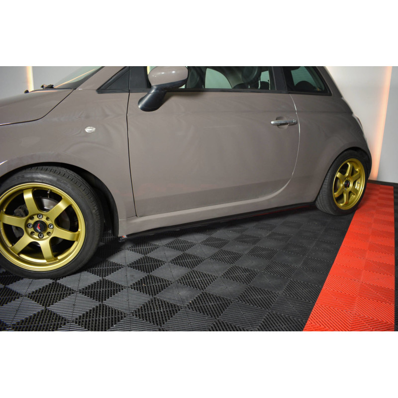 Diffusori minigonne Fiat 500  (Cod. M-FI-500-SD1G)