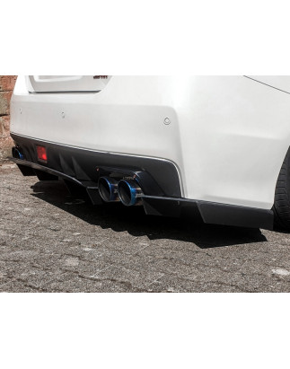 er Racing Sottoparaurti posteriore incl. flaps laterali con pinne   Subaru Impreza WRX STI (V1 + VAF