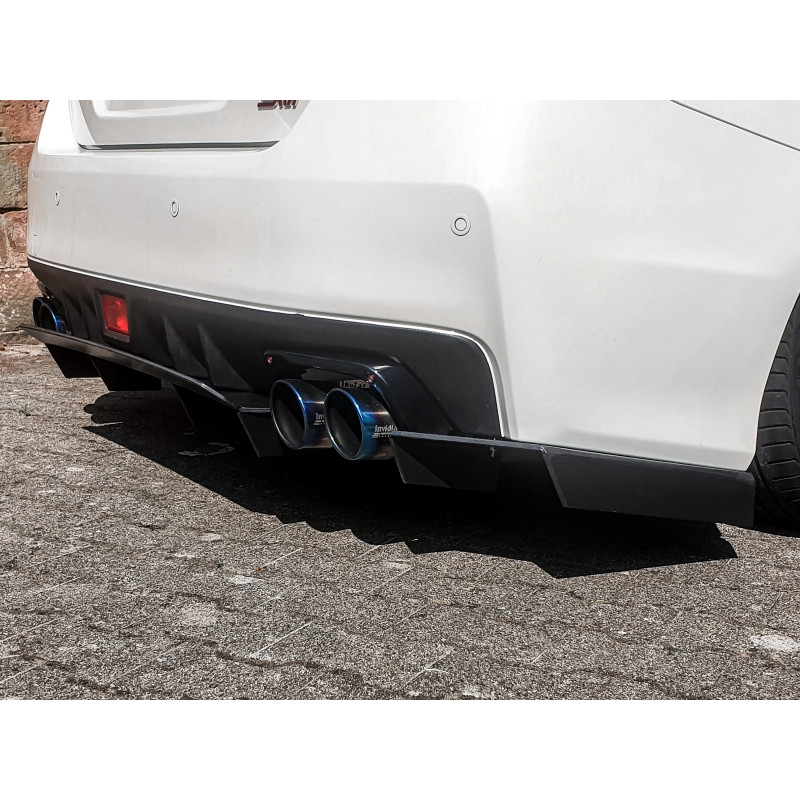 er Racing Sottoparaurti posteriore incl. flaps laterali con pinne   Subaru Impreza WRX STI (V1 + VAF