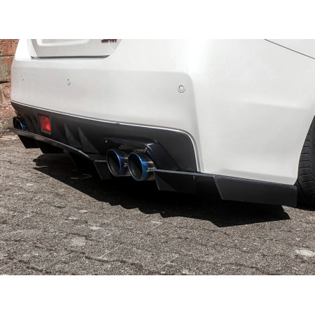 er Racing Sottoparaurti posteriore incl. flaps laterali con pinne   Subaru Impreza WRX STI (V1 + VAF