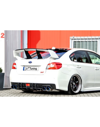 er Racing Sottoparaurti posteriore con pinne   Subaru Impreza WRX STI (V1 + VAF) (Cod. IN-INE-104500