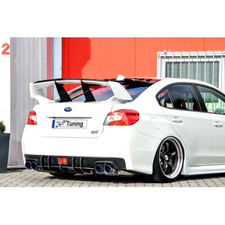er Racing Sottoparaurti posteriore con pinne   Subaru Impreza WRX STI (V1 + VAF) (Cod. IN-INE-104500