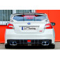 er Racing Sottoparaurti posteriore con pinne   Subaru Impreza WRX STI (V1 + VAF) (Cod. IN-INE-104500