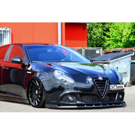 Spoiler paraurti anteriore in abs con flaps AlfaRomeo Giulietta (Cod. IN-INE-10600031W-ABS)