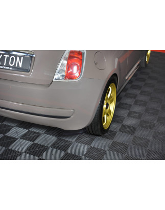 Splitters posteriori laterali Fiat 500 (Cod. M-FI-500-RSD1G)