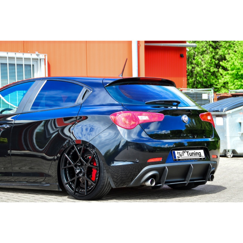 Estrattore posteriore race look mit flaps laterali AlfaRomeo Giulietta (Cod. IN-INE-10600045RT-ABS )