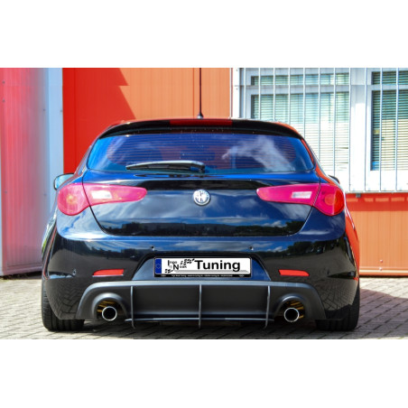 Estrattore posteriore race look mit flaps laterali AlfaRomeo Giulietta (Cod. IN-INE-10600045RT-ABS )