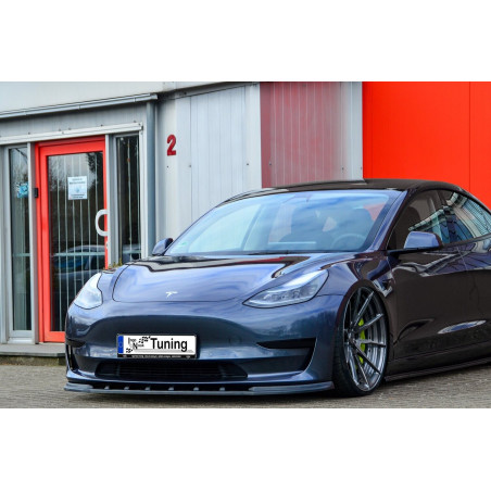 Spoiler paraurti anteriore in abs  Tesla Model 3 + Performance (Cod. IN-INE-10800031-ABS-G)