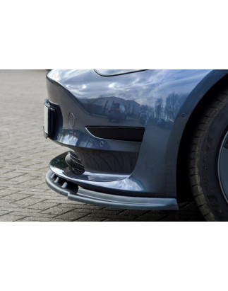 Spoiler paraurti anteriore in abs  Tesla Model 3 + Performance (Cod. IN-INE-10800031-ABS-G)
