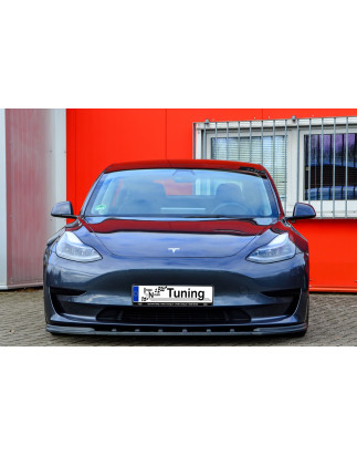 Spoiler paraurti anteriore in abs  Tesla Model 3 + Performance (Cod. IN-INE-10800031-ABS-G)
