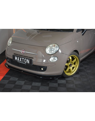 SPLITTER ANTERIORE V.2 FIAT 500  PREFACE (Cod. M-FI-500-FD2G)