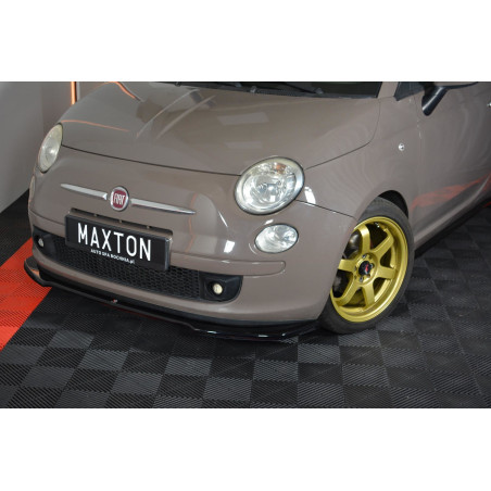 SPLITTER ANTERIORE V.2 FIAT 500  PREFACE (Cod. M-FI-500-FD2G)