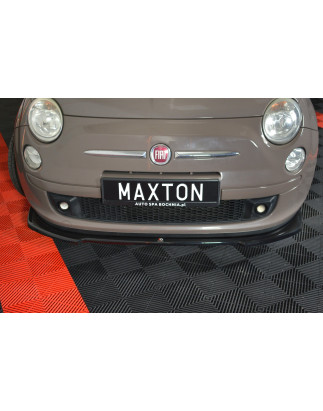 SPLITTER ANTERIORE V.2 FIAT 500  PREFACE (Cod. M-FI-500-FD2G)