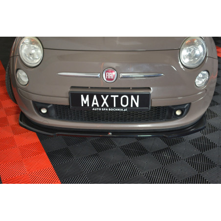 SPLITTER ANTERIORE V.2 FIAT 500  PREFACE (Cod. M-FI-500-FD2G)