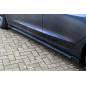 Set minigonne sottoporta con flaps anteriori e posteriori  Tesla Model 3 + Performance (Cod. IN-INE-
