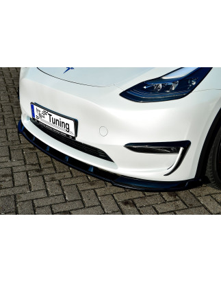 Spoiler paraurti anteriore in abs  Tesla Model Y (Cod. IN-INE-10810031-ABS-C)